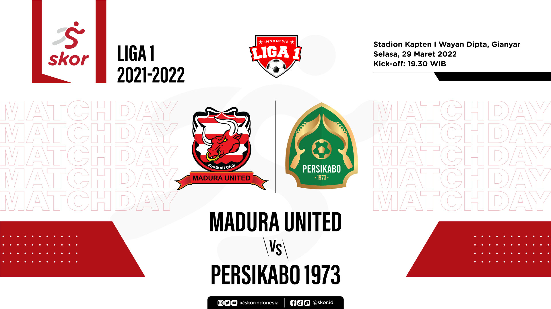 Madura United vs Persikabo: Prediksi dan Link Live Streaming