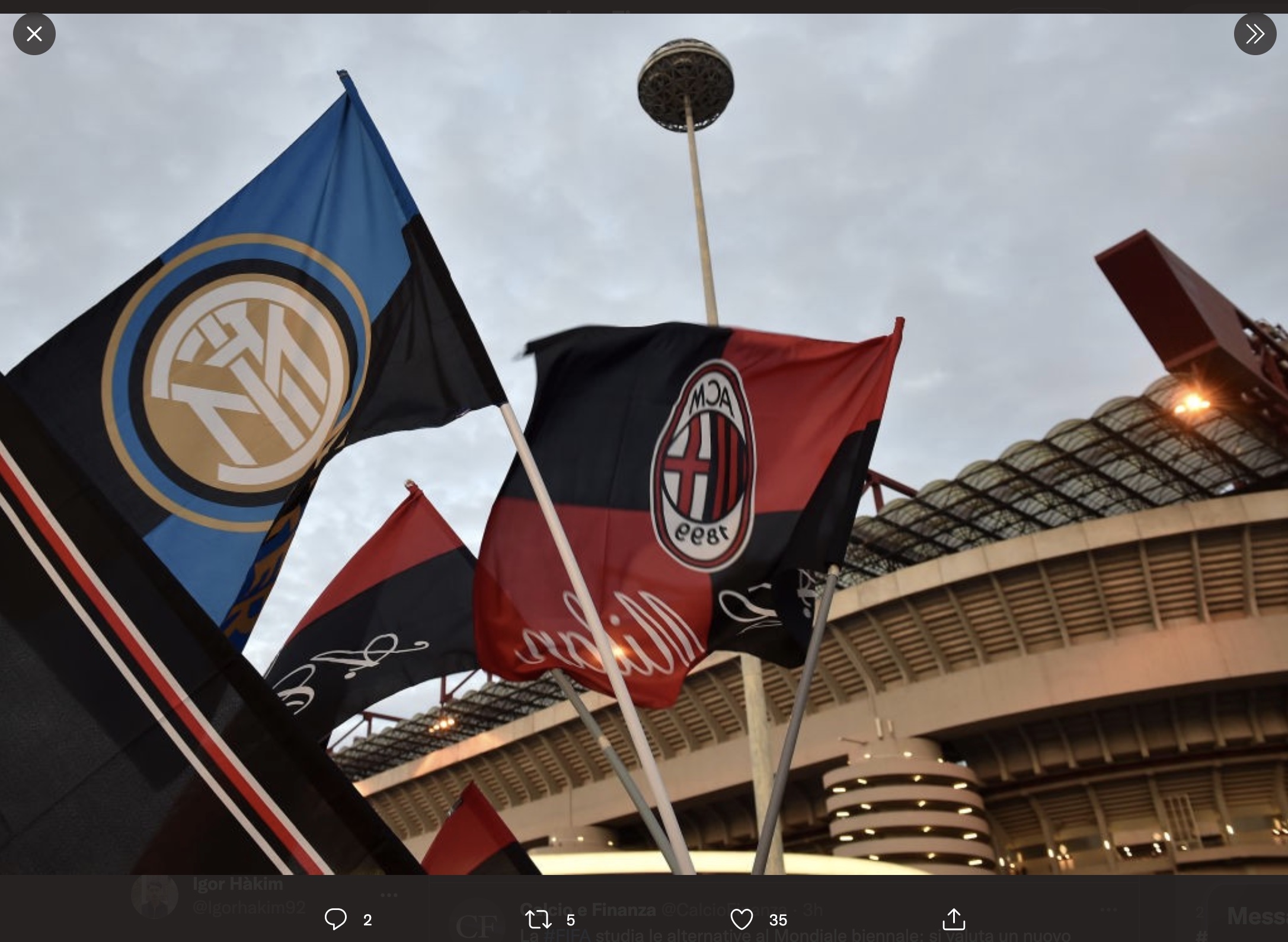 Izin Tidak Jelas, Inter dan AC Milan Sepakat Bangun Stadion di Kota Lain