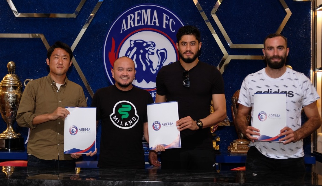 Bursa Transfer Liga 1: Arema FC Perpanjang Kontrak 3 Pemain Asing