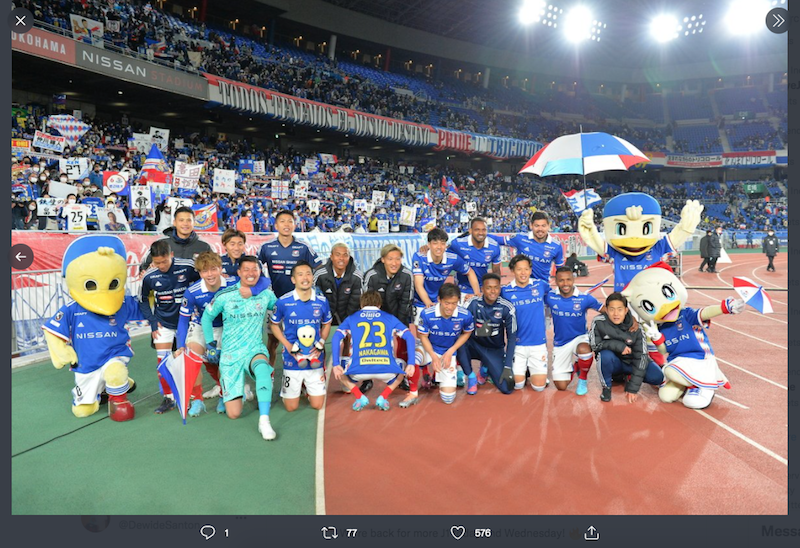 Meriahnya Perayaan 30 Tahun Yokohama F. Marinos