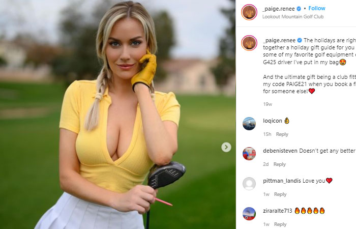 Gadis Golf Glamor di Instagram Menyaingi Paige Spiranac, dari Hailey Rae hingga Bintang TV Elise Lobb 