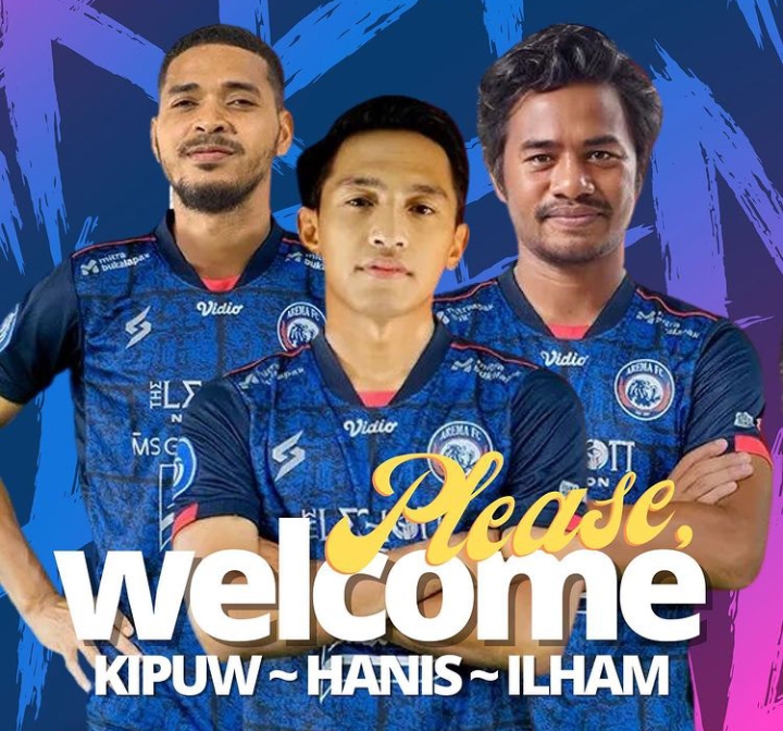 Bursa Transfer Liga 1: Arema FC Resmi Rekrut Ilham Udin, Hasim Kipuw dan Hanis Sagara