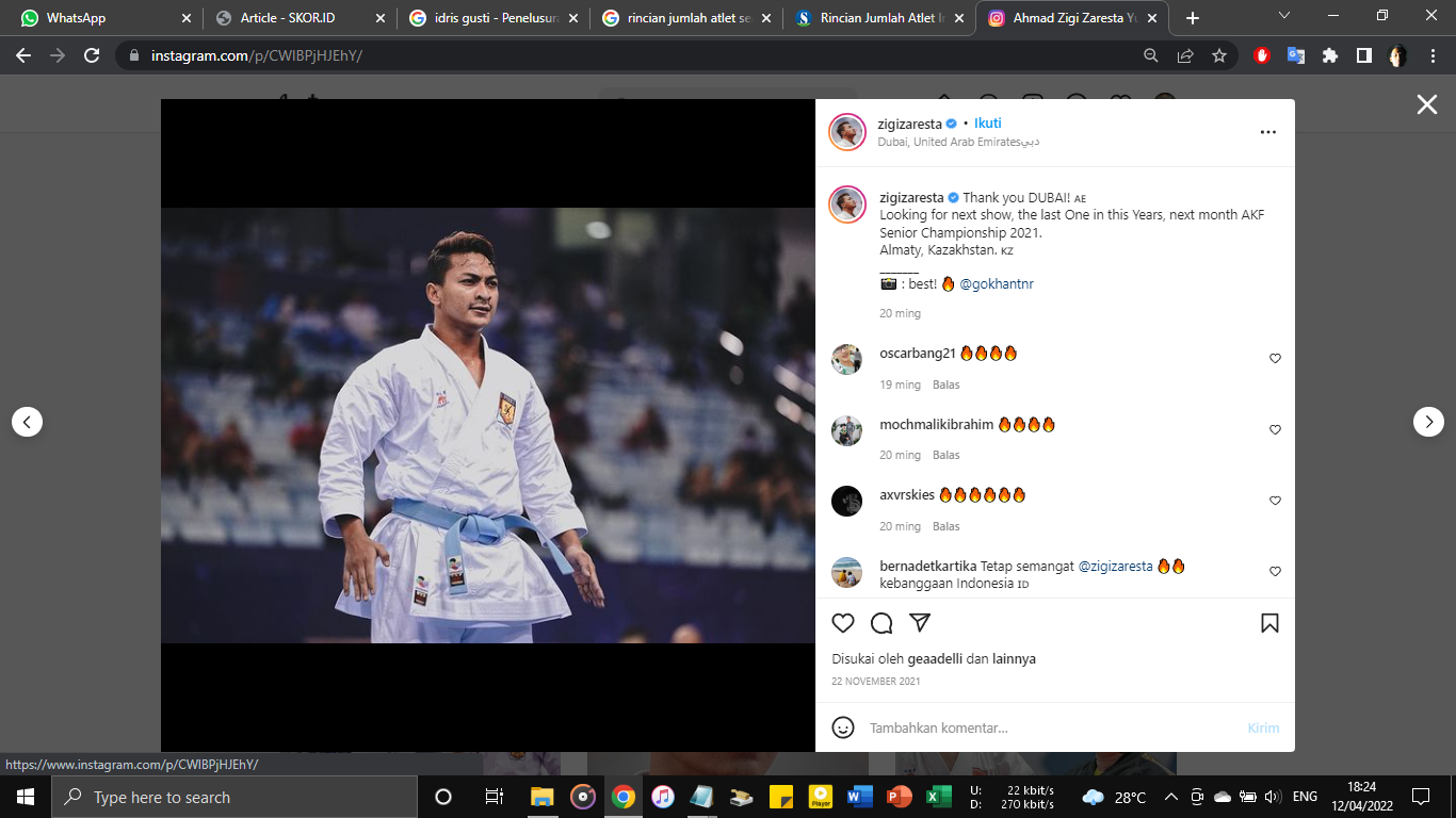 Belajar dari Tragedi Kanjuruhan, Penonton Karate 1-Series A di Istora Senayan Dibatasi