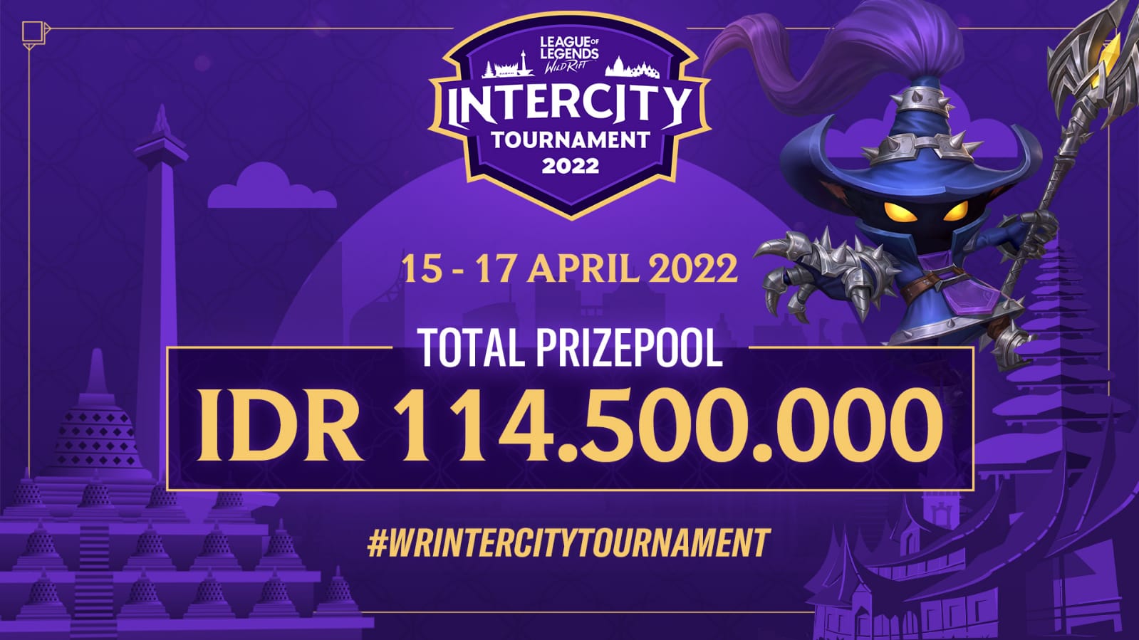 League of Legends: Wild Rift Community Intercity Tournament Dapatkan Pemenang