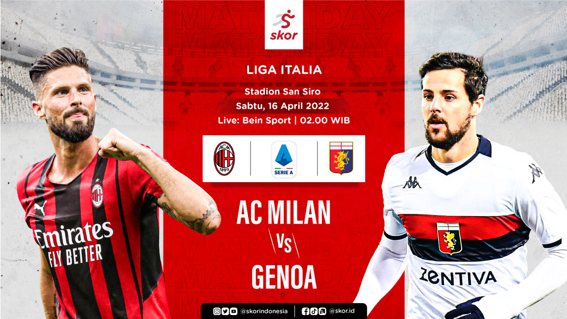 Prediksi AC Milan vs Genoa: I Rossoneri Tak Boleh Terpleset