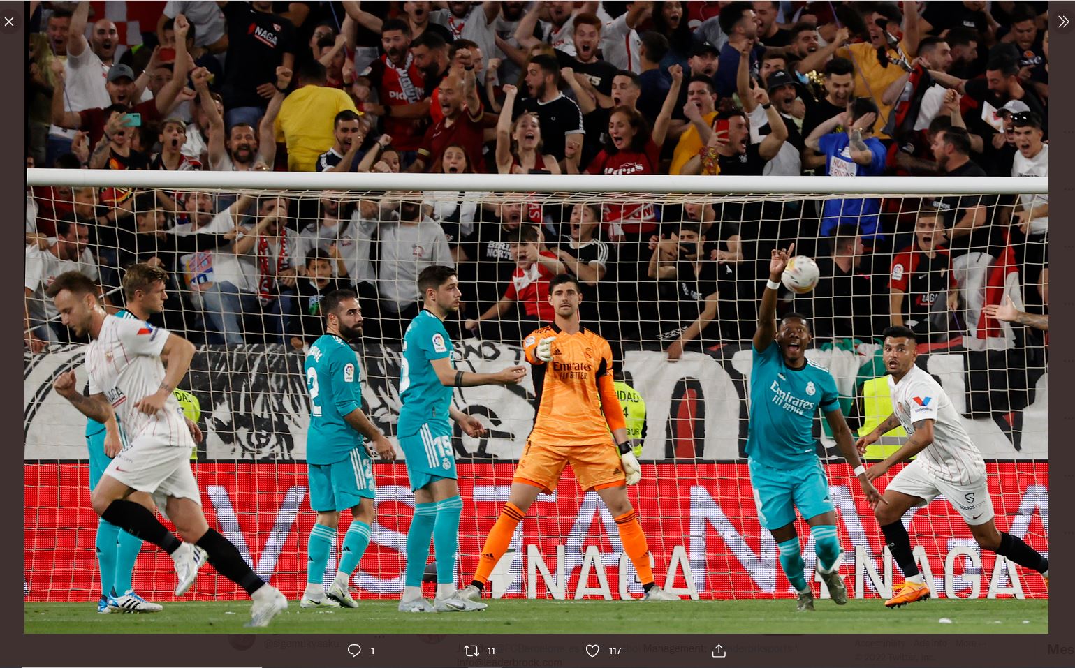 Hasil Sevilla vs Real Madrid: Comeback Dramatis, Karim Benzema Menangkan Los Blancos
