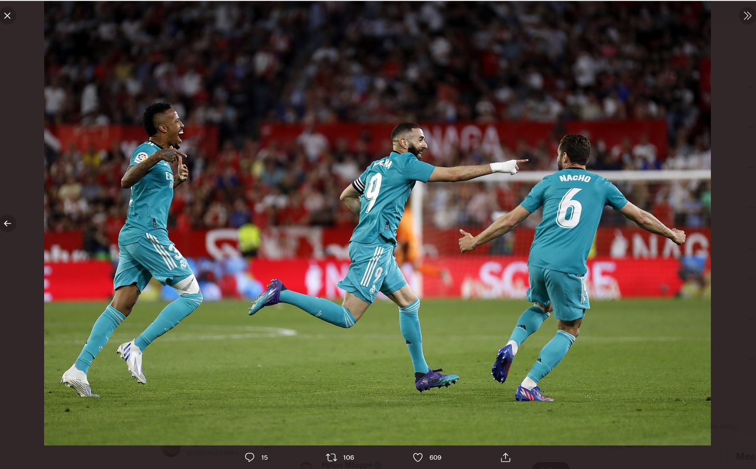 Sevilla vs Real Madrid: Catatan Menarik dari 3 Pemain El Real Termasuk Karim Benzema