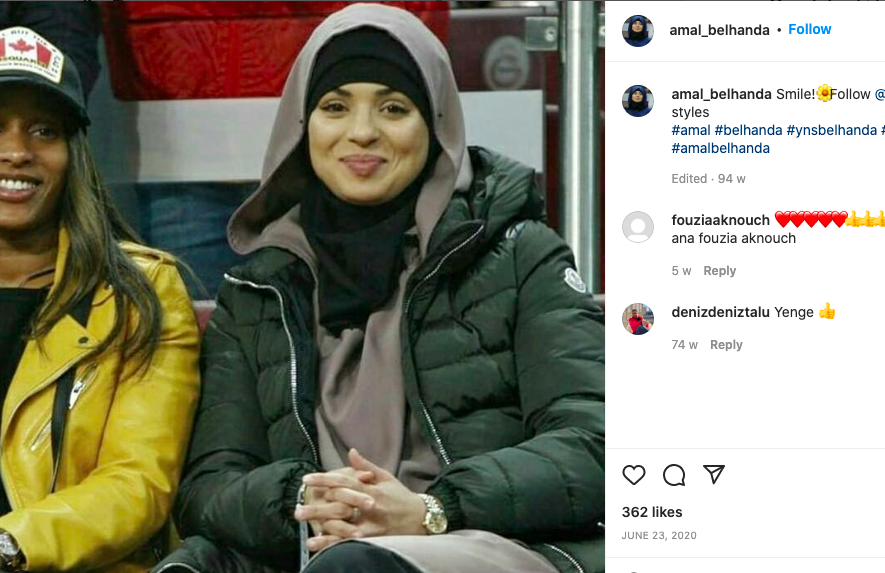 Wanita di Balik Pemain Muslim: Amal Belhanda, Istri Yousef Belhanda yang Fashion Hijabnya Disukai Penggemar