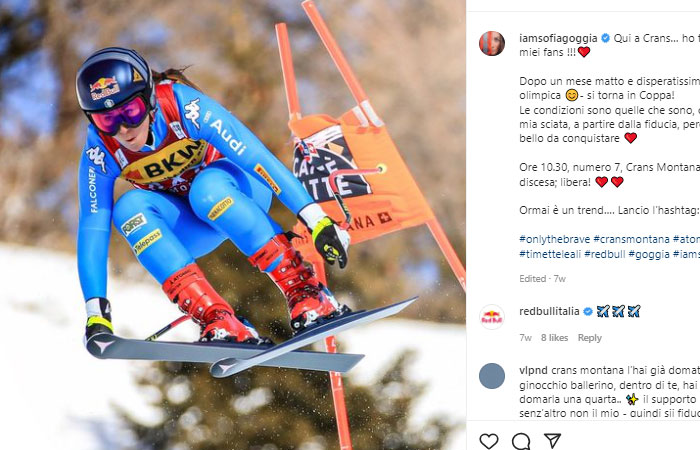 Ratu Ski Italia Meminta Maaf atas Komentar Homofobia