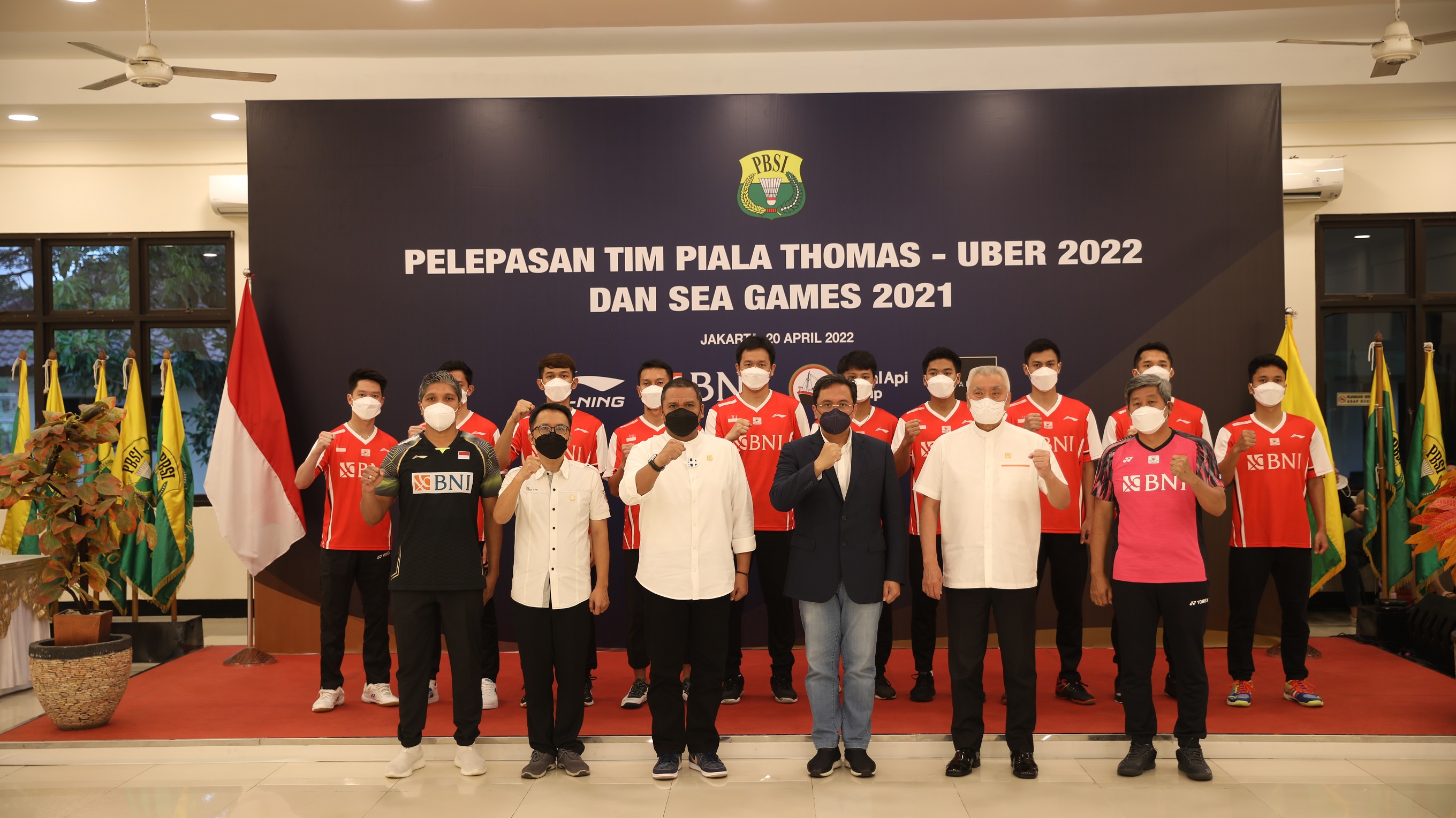 Ketum PBSI Tekankan Pentingnya Kekompakan di Thomas & Uber Cup dan SEA Games Vietnam
