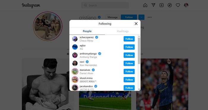 Cristiano Ronaldo Tambahkan Checo Perez ke Daftar Pengikut Elitenya di Instagram
