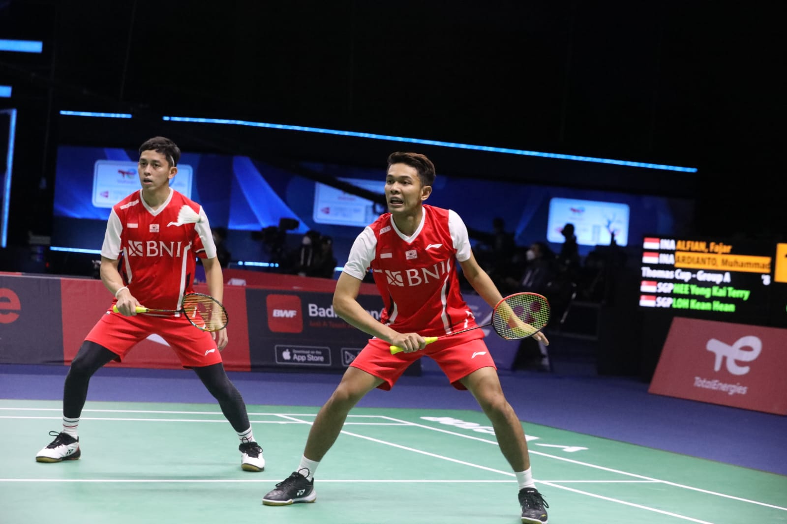 Hasil Indonesia Masters 2022: Menangi Derbi Merah Putih Penuh Reli, Fajar/Rian ke Perempat Final 