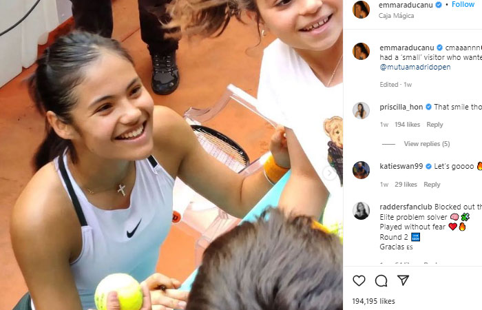 Sensasi Tenis Emma Raducanu Merasa Malu Tanpa Sadar Bersumpah di Depan Kamera