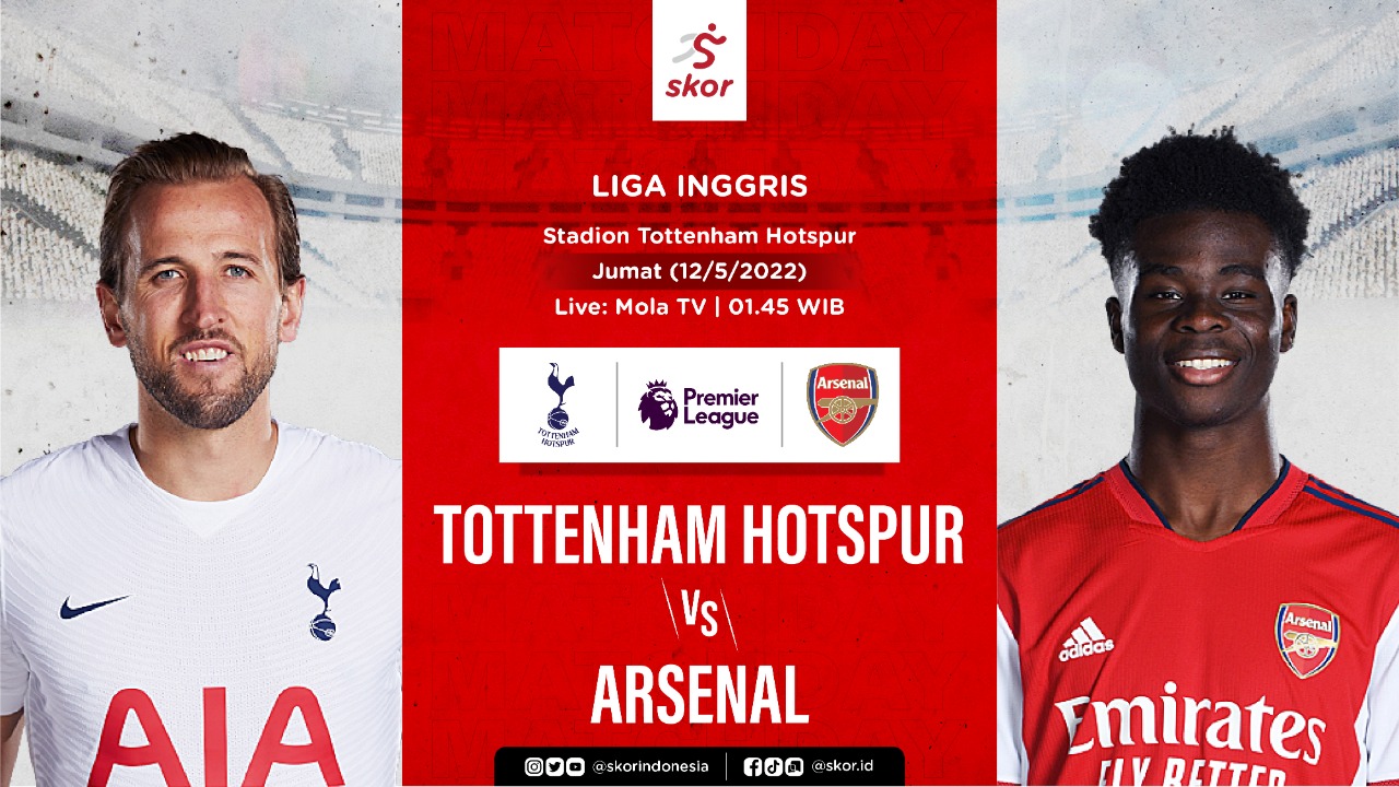 VIDEO: Tottenham Hotspur vs Arsenal, Derbi London Utara Demi Tiket Liga Champions