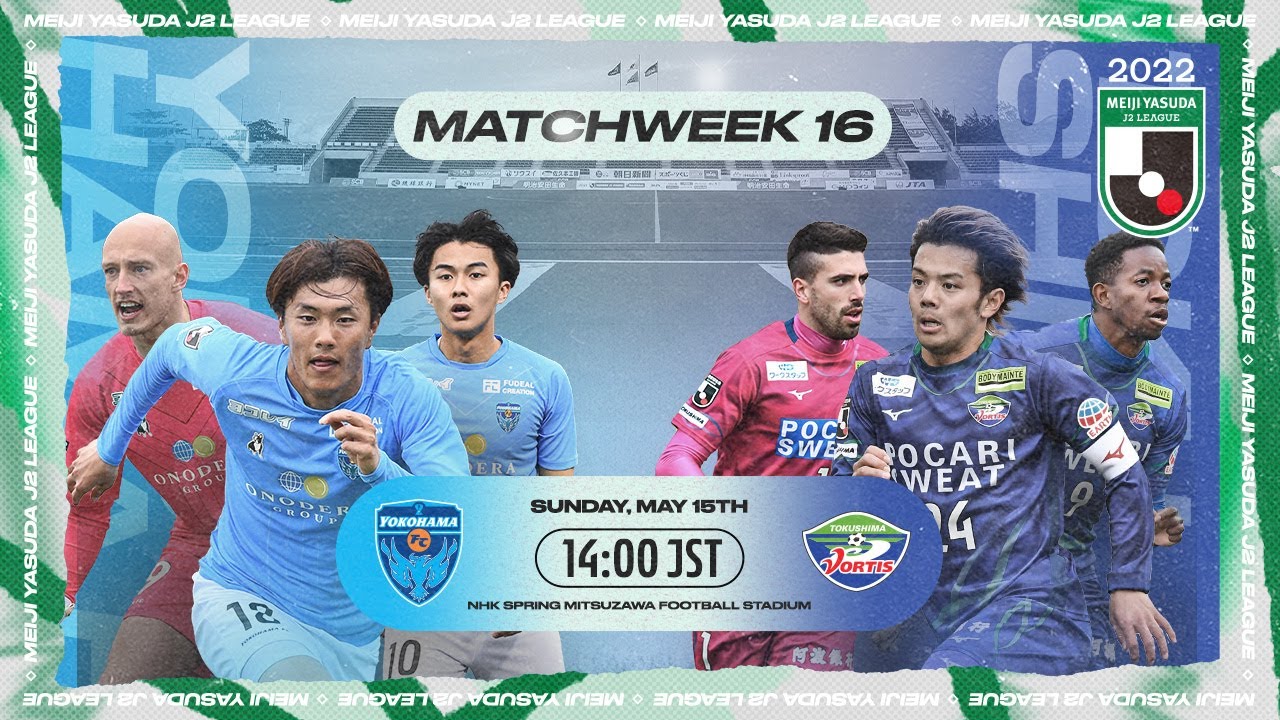 Siaran Langsung J2 League: Yokohama FC vs Tokushima Vortis