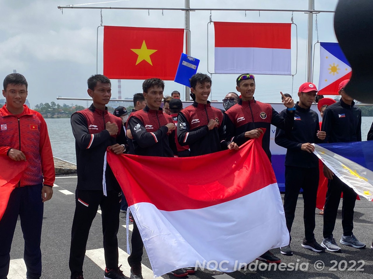 SEA Games 2021: Kembali Dapat Emas, Tim Rowing Indonesia Tak Menyangka Kalahkan Tuan Rumah