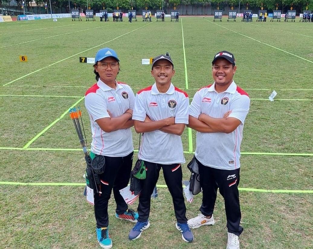 Panahan SEA Games 2021: Kalahkan Malaysia, Tim Compound Putra Sumbang Emas ke-38 untuk Indonesia
