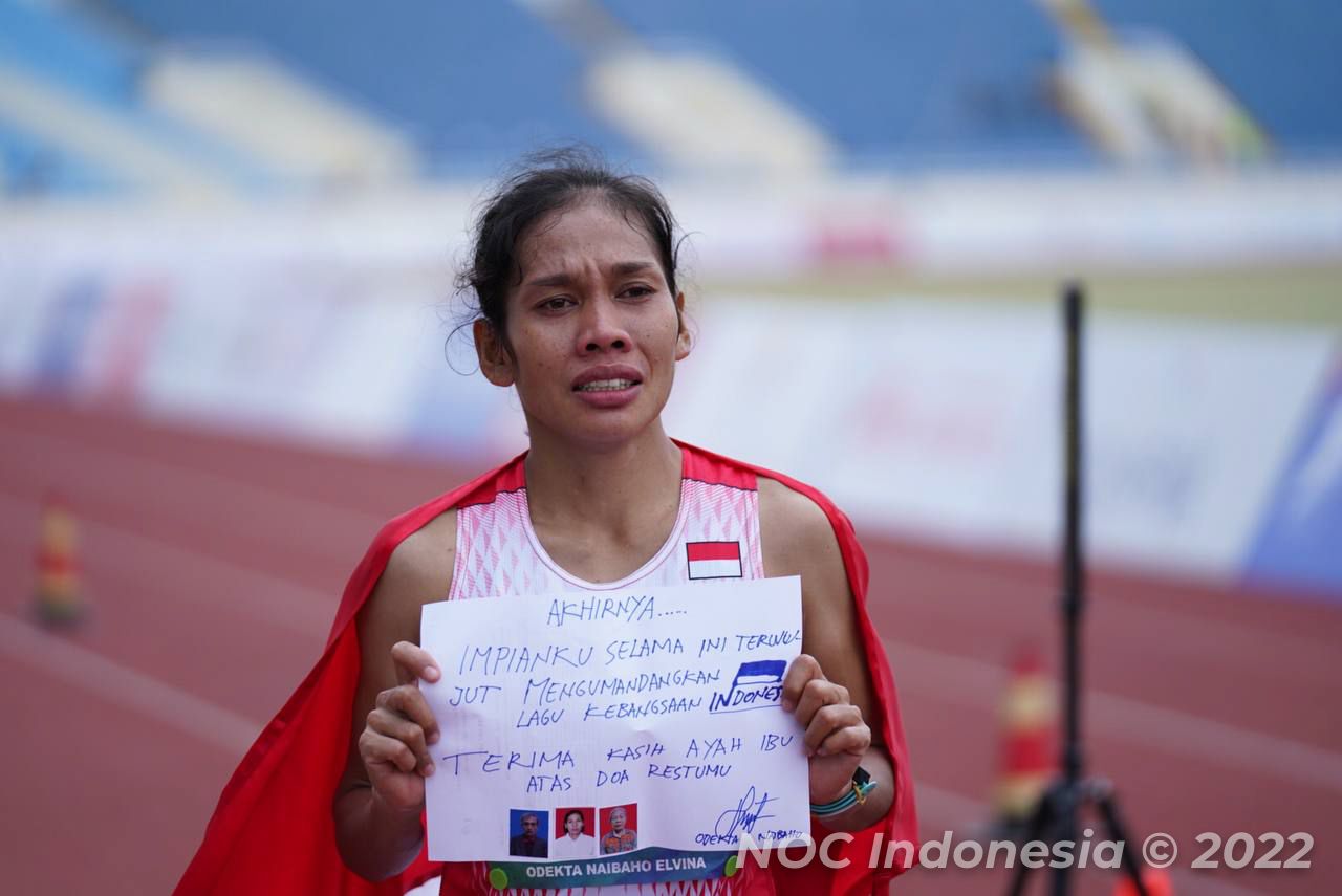 Atletik SEA Games 2021: Odekta Elvina Sumbang Medali Emas, Hendro Raih Perak
