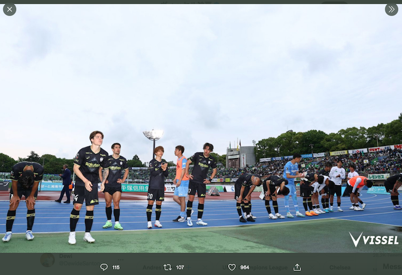 Cetak Gol Perdana, Bek Vissel Kobe Optimistis Bertahan di J1 League