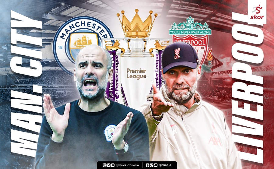 Rapor Manchester City dan Liverpool Jelang 'Final' Liga Inggris 2021-2022