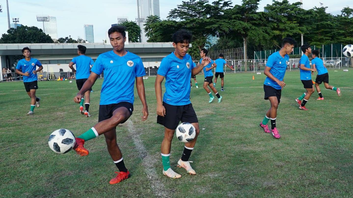 Timnas U-19 Indonesia Asah Penyelesaian Akhir Jelang Uji Coba Kontra Persikabo