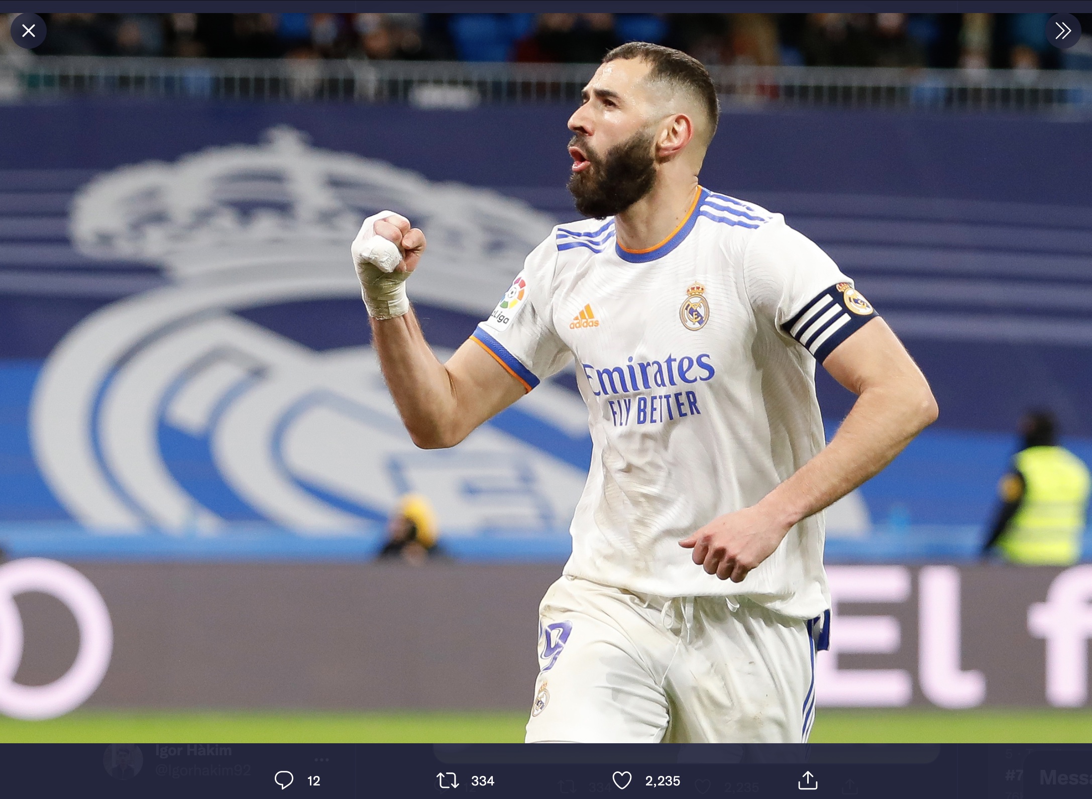 Real Madrid Tidak Buru-buru Beli Striker karena Karim Benzema Masih Oke