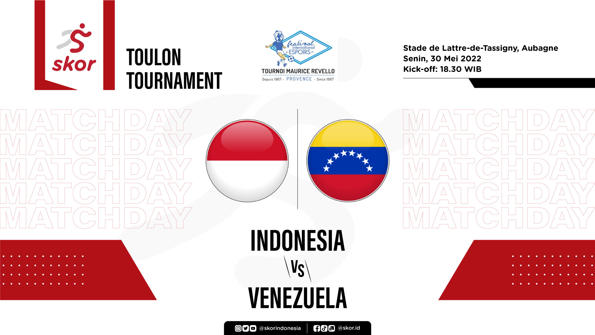 Prediksi dan Live Streaming Timnas U-19 Indonesia vs Venezuela di Turnamen Toulon 2022