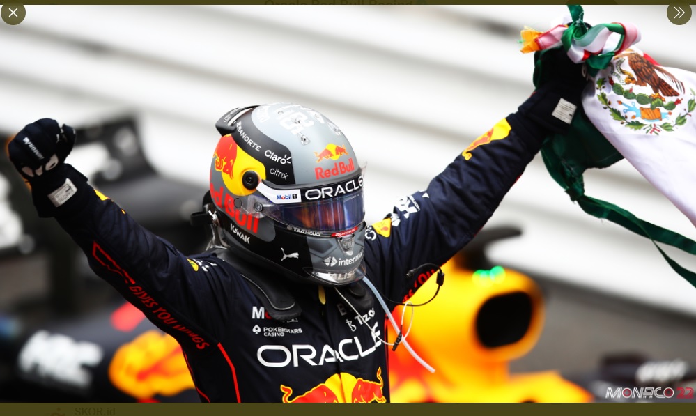 Hasil F1 GP Monako 2022: Sergio Perez Menang, Charles Leclerc Akhiri ''Kutukan'' 