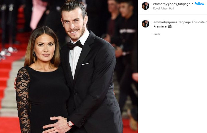 Istri Gareth Bale, Emma Rhys-Jones Tidak Suka Memanjat Media Sosial