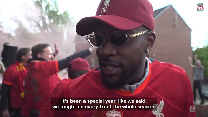 VIDEO: Wawancara Terakhir Divock Origi dalam Parade Bus Liverpool