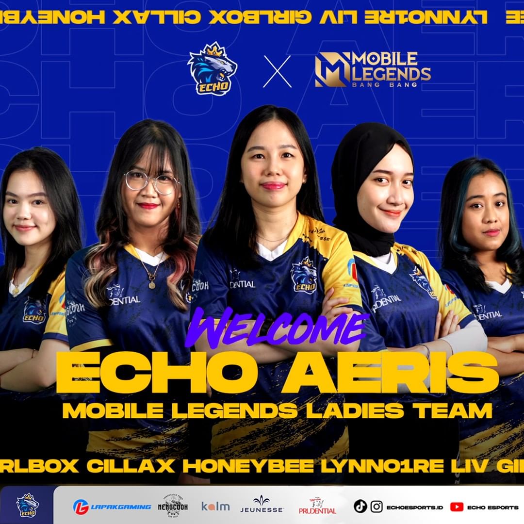 Rekrut Tiga Pemain Timnas Wild Rift Women, ECHO Esports Umumkan Divisi Mobile Legends Ladies