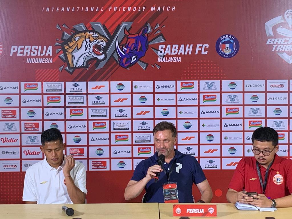 Persija vs Sabah FC: Thomas Doll Terkejut dengan Permainan Macan Kemayoran