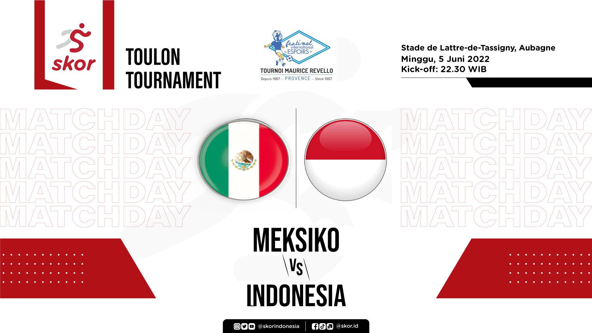 Prediksi dan Link Live Streaming Meksiko vs Timnas U-19 Indonesia di Toulon Tournament 2022