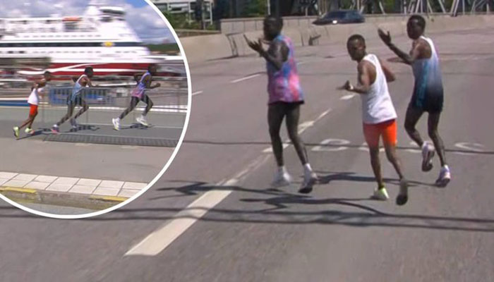 Skandal Stockholm Marathon: Tiga Pelari Memimpin, Tapi Bingung Salah Jalan