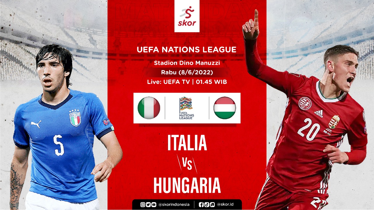 Prediksi Italia vs Hungaria: Ujian Lain Tim Muda Gli Azzurri