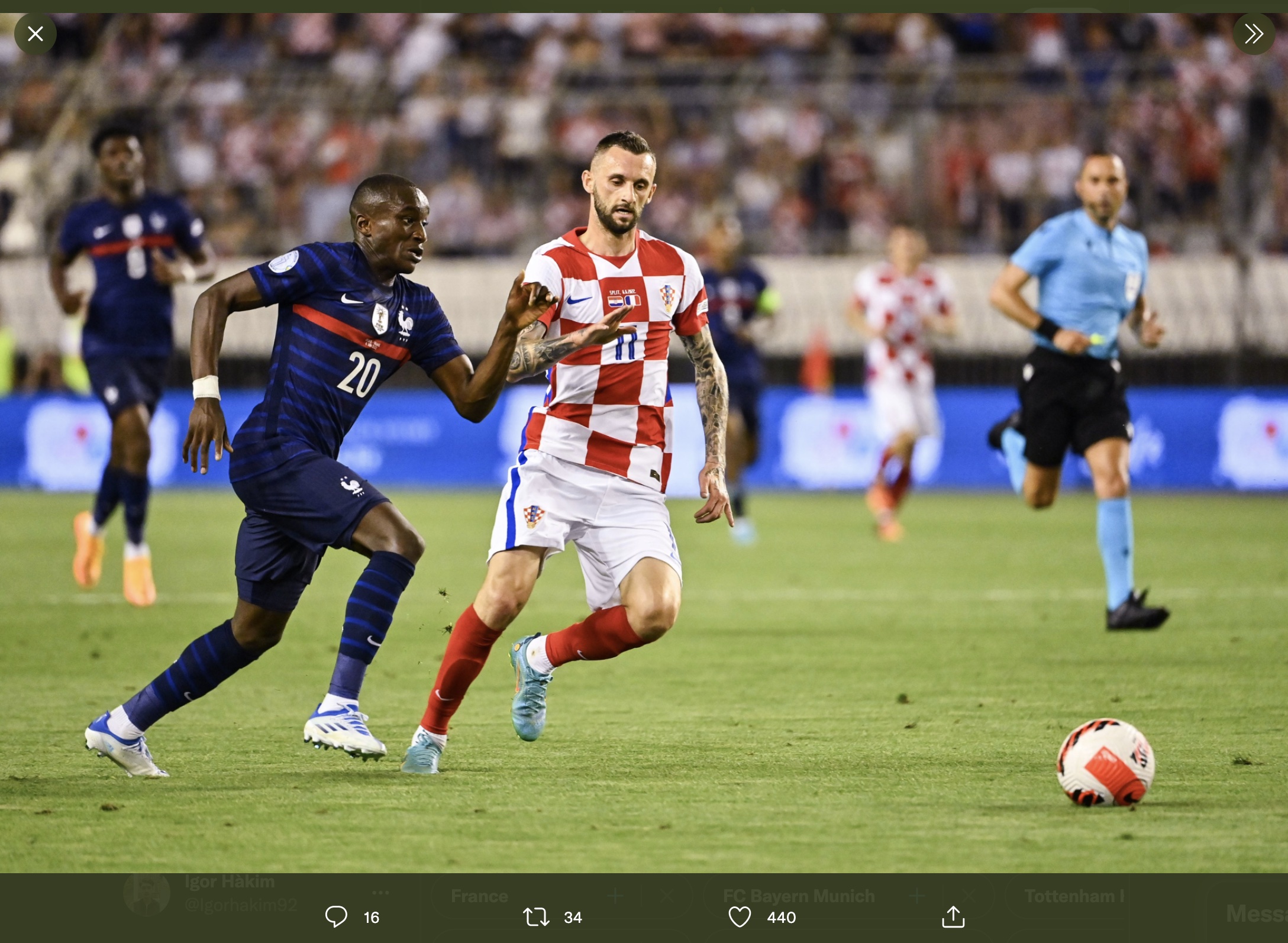 Hasil Kroasia vs Prancis: Gol Penalti Andrej Kramaric Batalkan Kemenangan Les Bleus