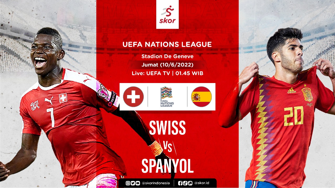 Prediksi Swiss vs Spanyol: Dua Korban Portugal Cari Kemenangan Perdana