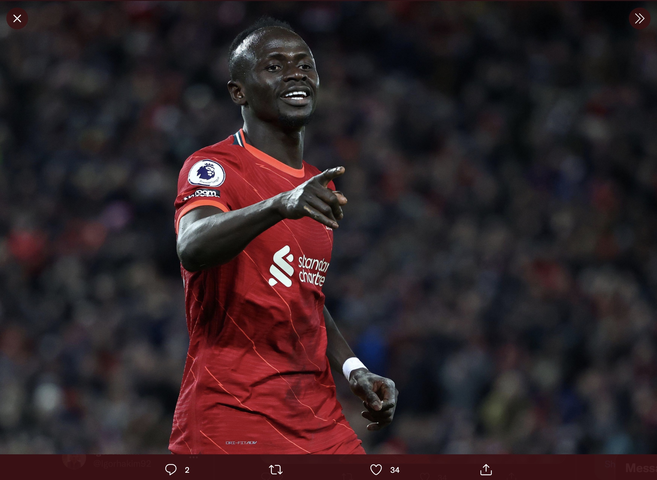 Sadio Mane Klarifikasi Ucapan Kontroversialnya soal Tinggalkan Liverpool