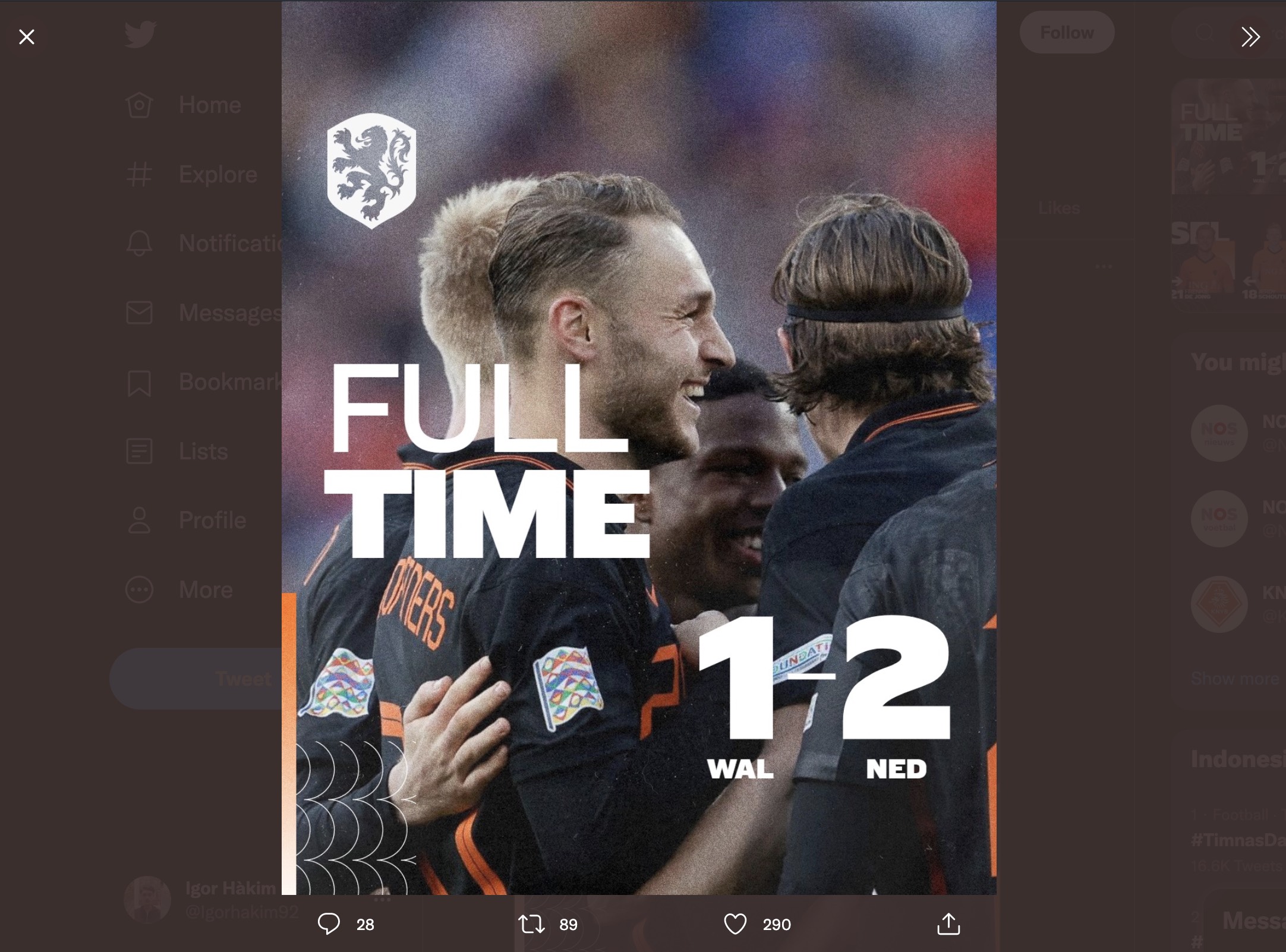 Hasil Wales vs Belanda: Diawarnai Dua Gol di Masa Injury Time, Oranje Akhiri Pertandingan dengan Kemenangan