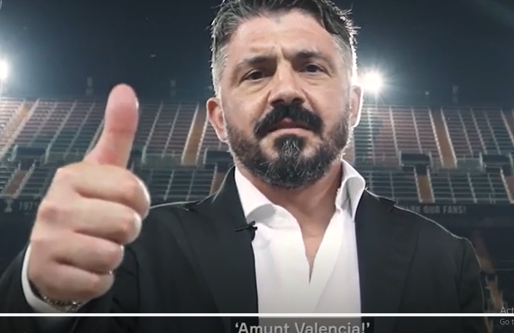 VIDEO: Sambutan Keren Valencia untuk Pelatih Baru Gennaro Gattuso 