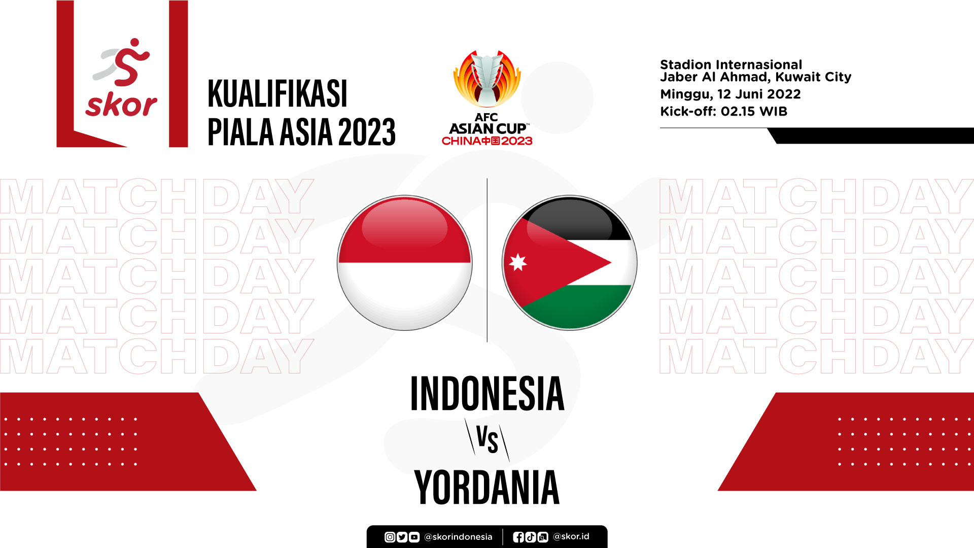 Rapor Pertemuan Timnas Indonesia vs Yordania: Pasukan Garuda Selalu Kalah