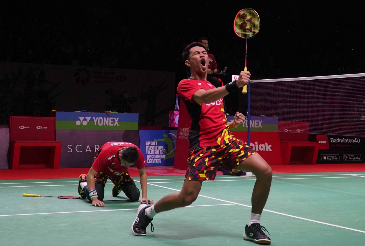 Hasil Final Indonesia Masters 2022: Fajar Alfian/Muhammad Rian Ardianto Juara, Publik Istora Berpesta