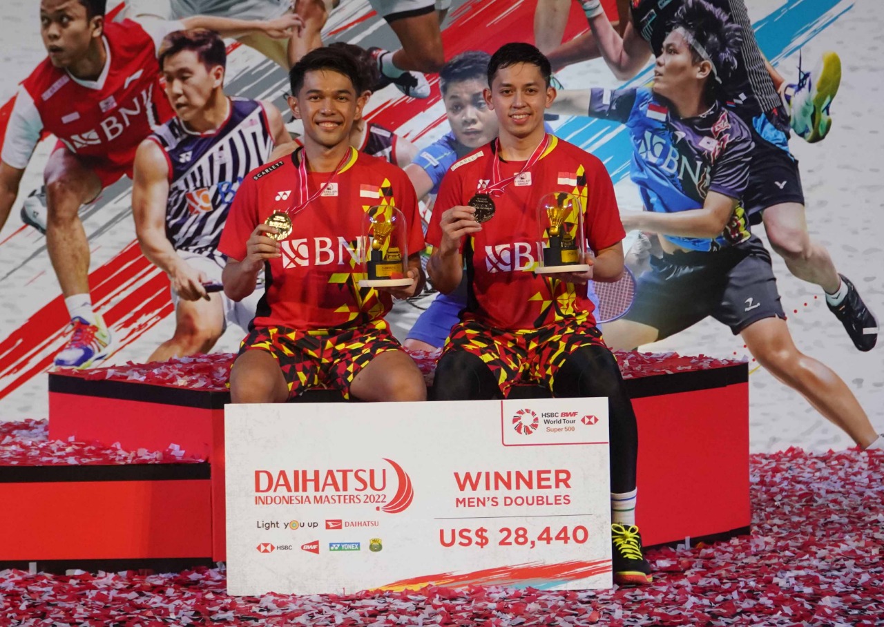 Indonesia Masters 2022: Fajar/Rian Juara, Herry IP Harap Dapat Berlanjut di Indonesia Open 2022