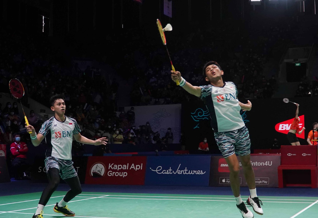 Hasil Indonesia Open 2022: Fajar Alfian/Muhammad Rian Ardianto Melenggang ke Babak Kedua