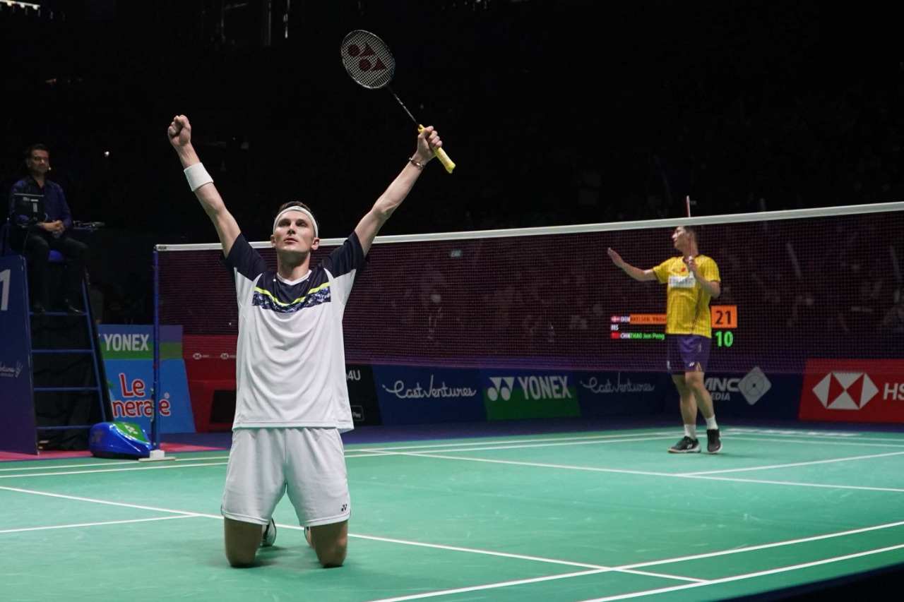 Hasil Final Indonesia Open 2022: Bekuk Wakil Cina, Viktor Axelsen Kembali Berpesta di Istora