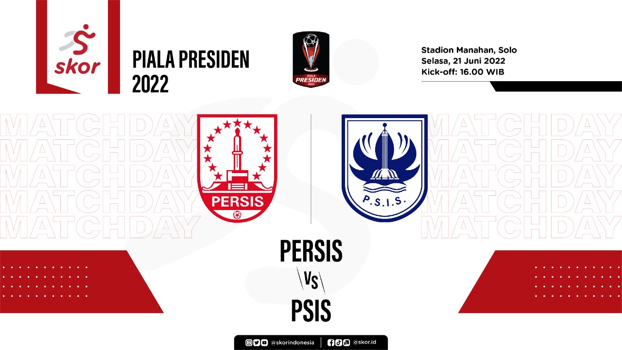 Prediksi dan Link Live Streaming Piala Presiden 2022: Persis Solo vs PSIS Semarang