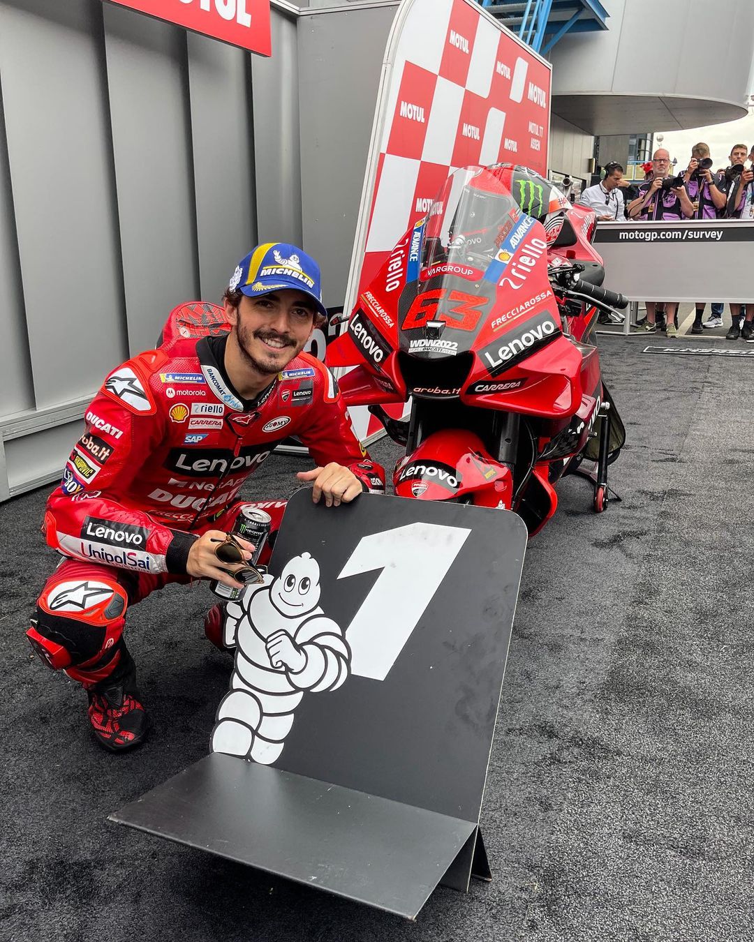 Hasil Kualifikasi MotoGP Aragon 2022: Francesco Bagnaia Pole Position, Ducati Mendominasi