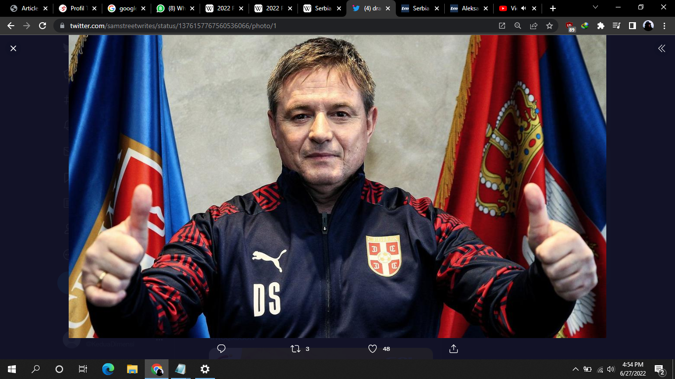 Dragan Stojkovic Awali Karier di J.League, Kini Latih Serbia di Piala Dunia 2022