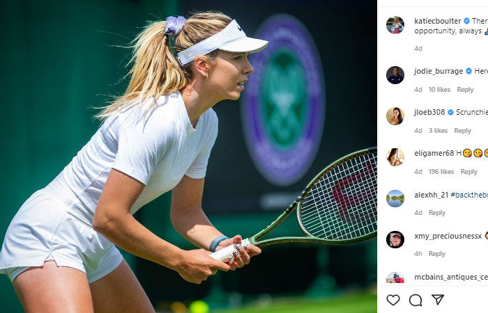 Wimbledon 2022: Katie Boulter Menangis Usai Singkirkan Karolina Pliskova