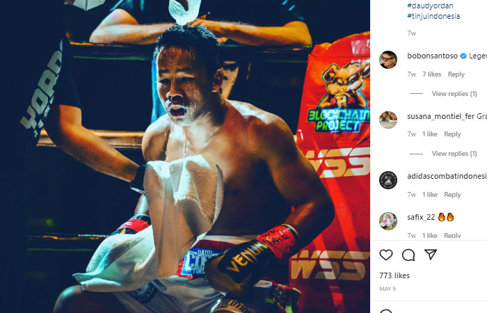 Daud Yordan Janjikan Pukul KO Petinju Thailand Malam Ini